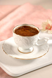 Nazenin 12 Parça Porselen Kahve Fincan Takımı