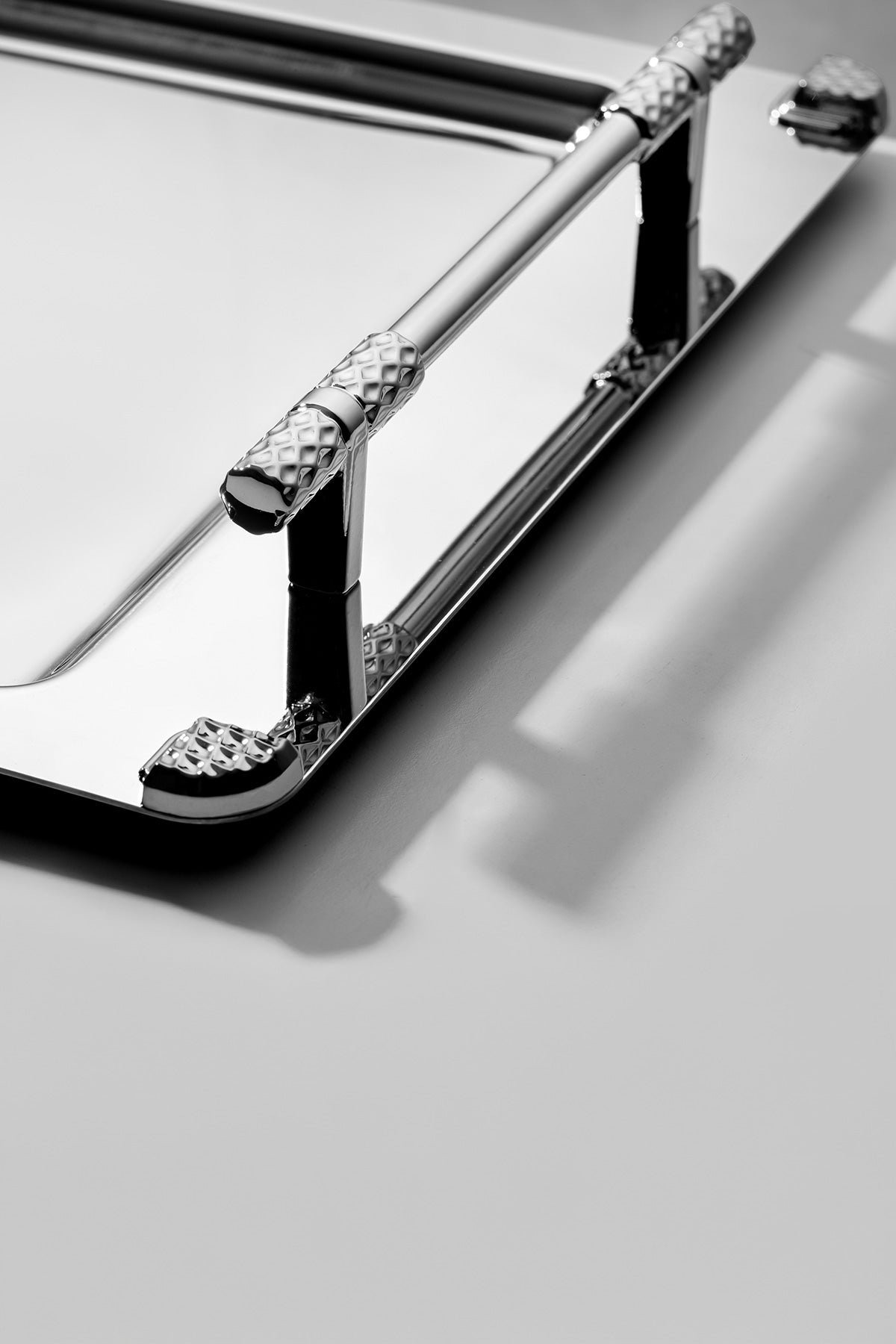 Paris Saten 2'li Çelik Tepsi Seti