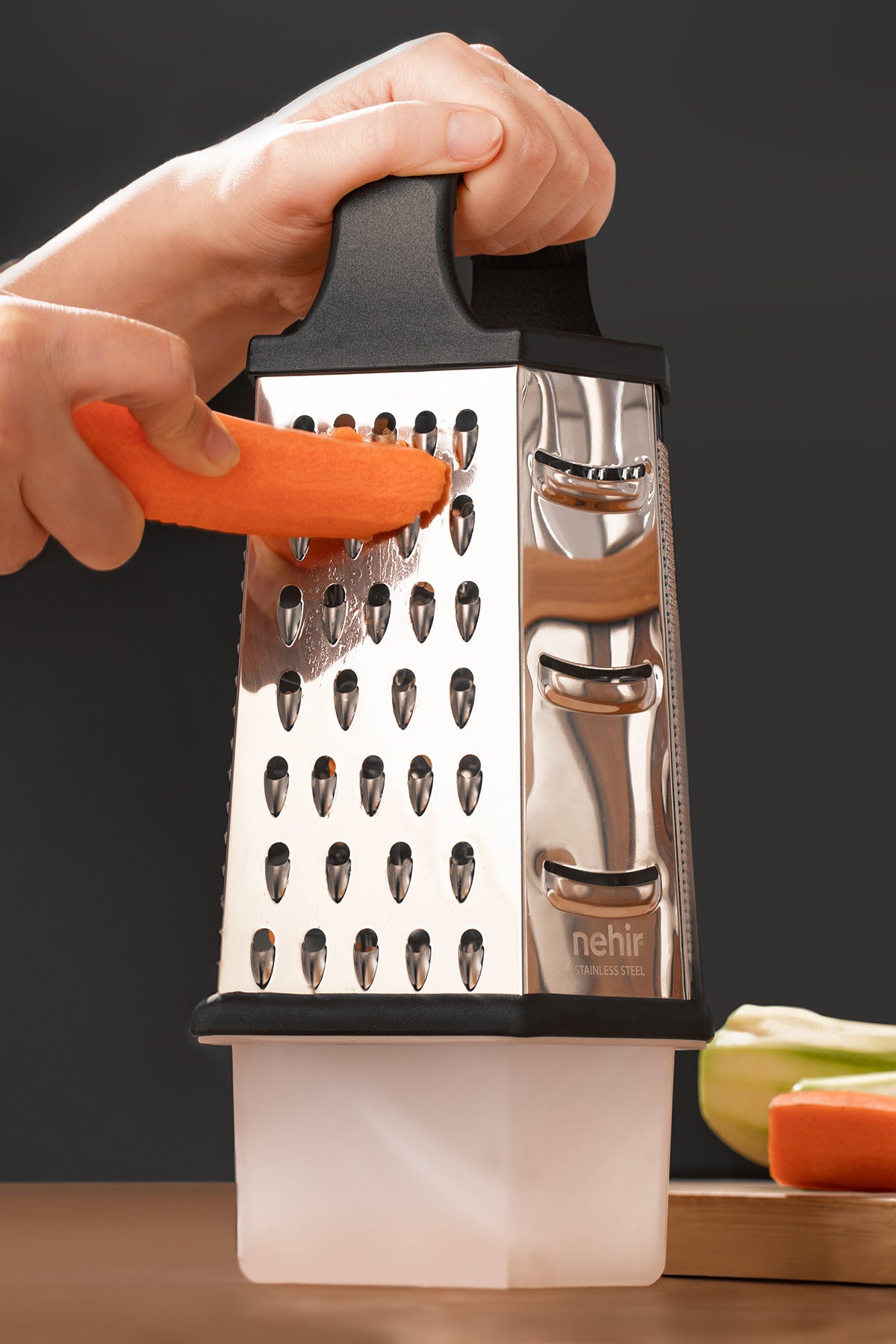 Stainless Steel Hexagonal Grater