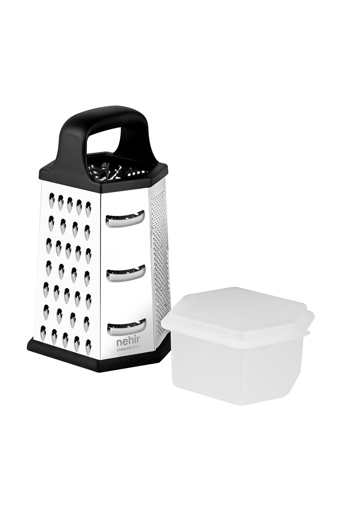 Stainless Steel Hexagonal Grater