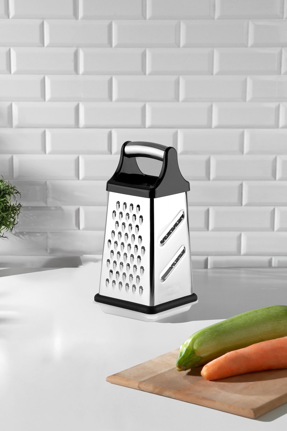 Stainless Steel Square Bowl Grater