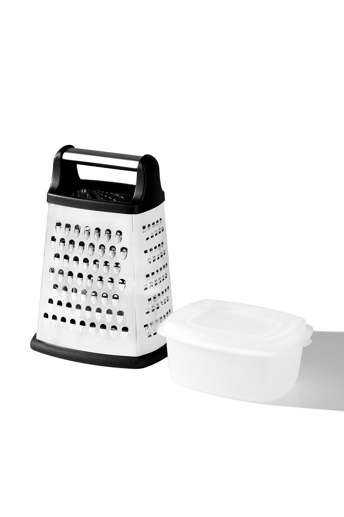 Stainless Steel Oval Bowl Grater