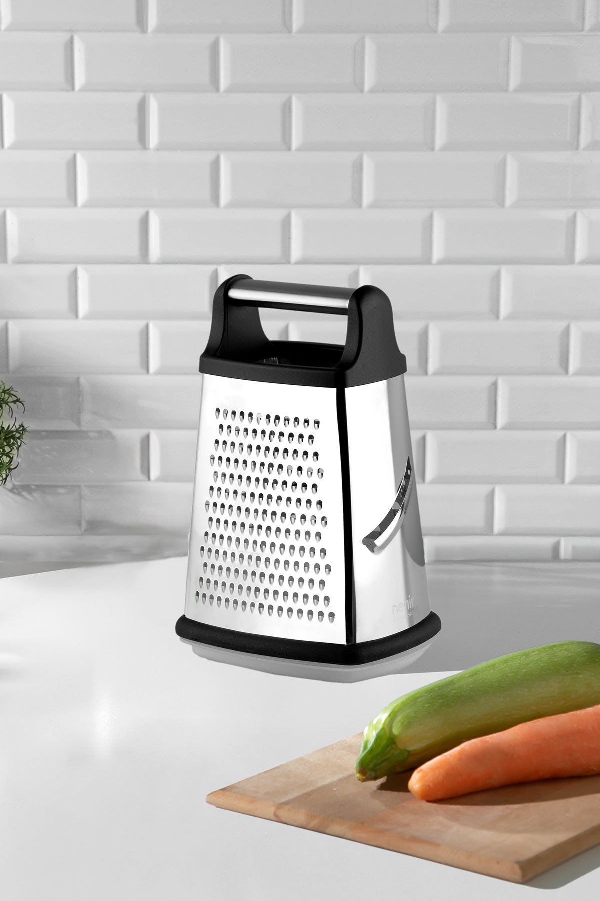 Stainless Steel Oval Bowl Grater