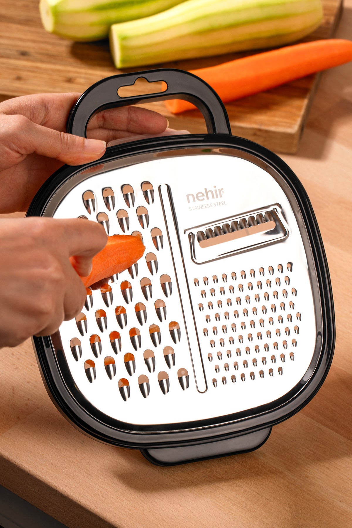 Stainless Steel Horizontal Digit Grater
