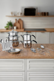 Premium 52 Piece Stainless Steel Dowry Set