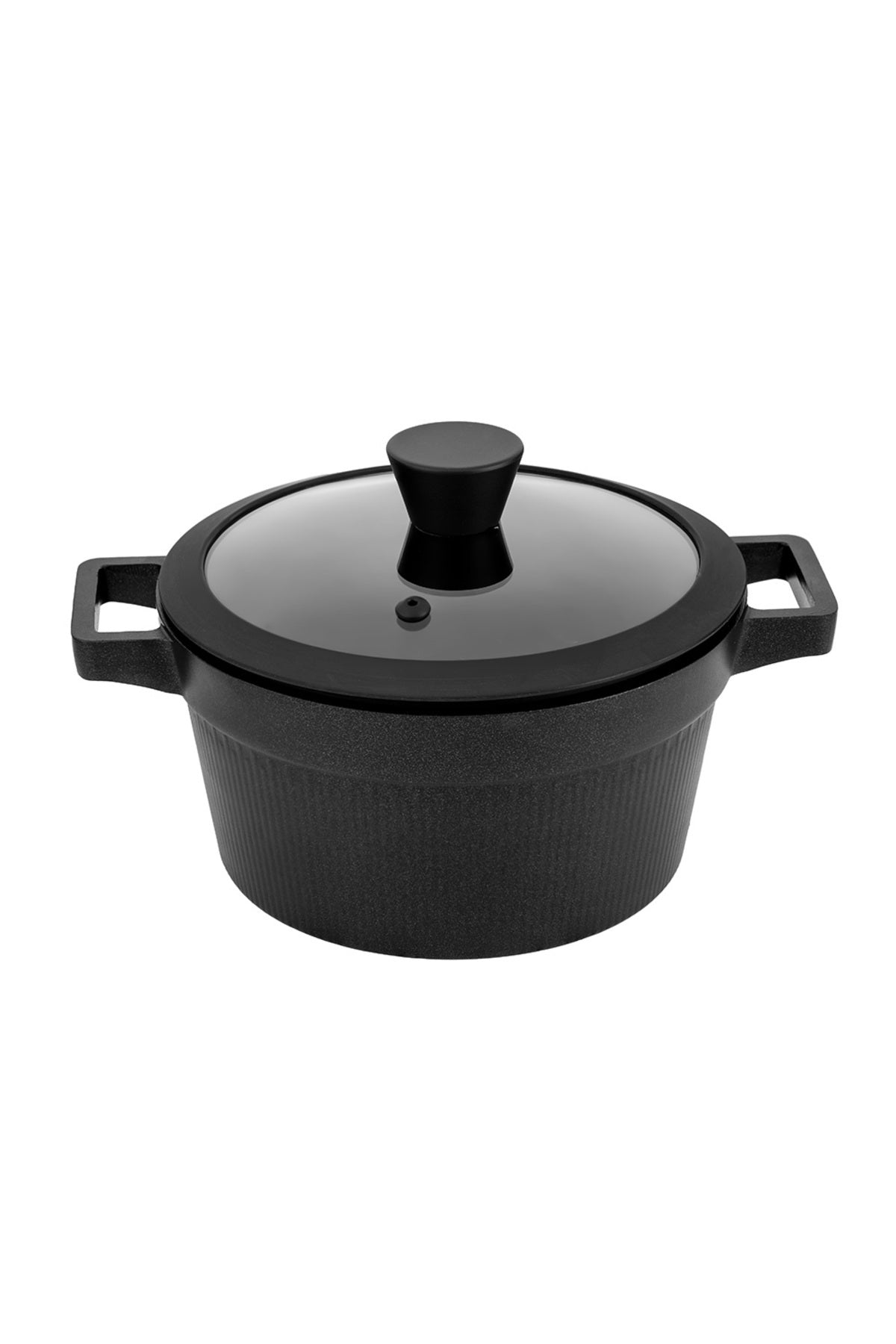 Royal Elite Black Aluminum Casting 7 Piece Cookware Set