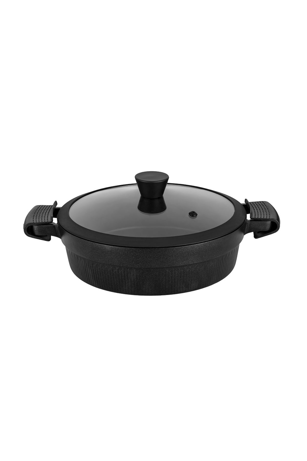 Royal Elite Black Aluminum Casting 7 Piece Cookware Set