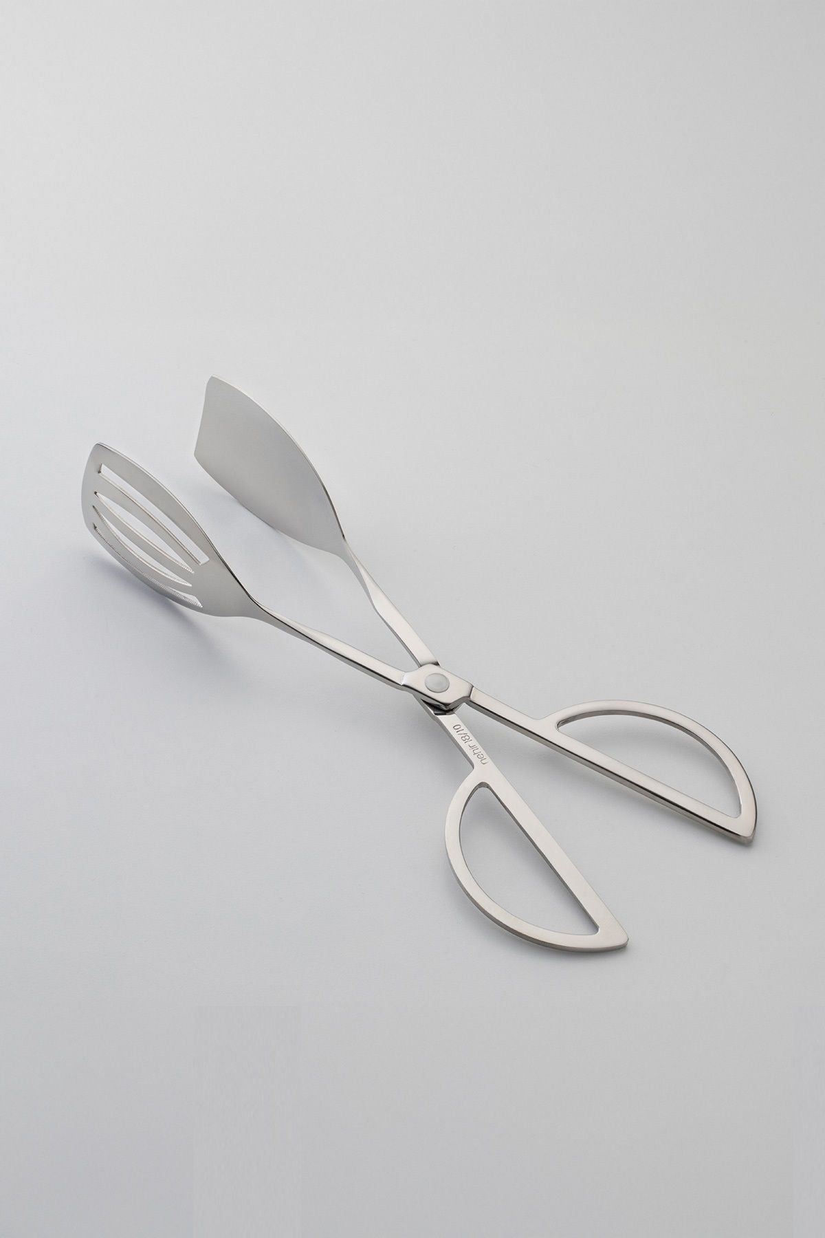 Plain Stainless Steel Scissors Tongs