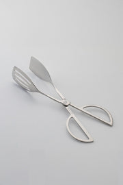 Plain Stainless Steel Scissors Tongs