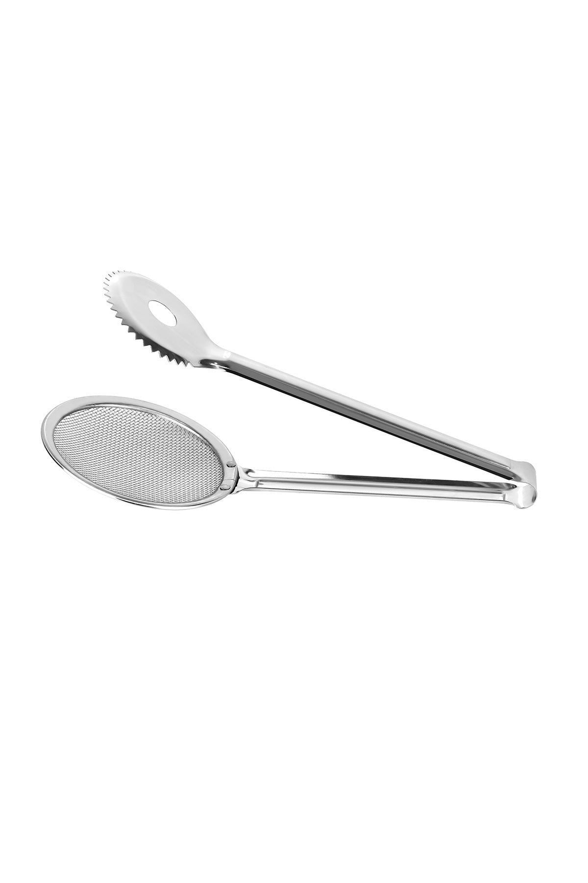 Plain Strainer Frying Tongs
