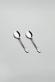 Safir Plain 12 Piece Dessert Spoon Set