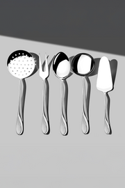 Sapphire Satin 5 Piece Stainless Steel Serving Set