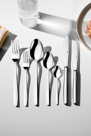 Sahra Plain 12-Person 89-Piece Boxed Cutlery Set