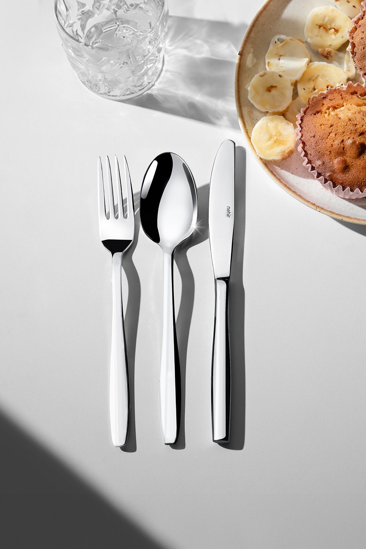 Sahra Plain 18 Piece Boxed Dessert Cutlery Set for 6 People