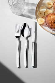 Sahra Plain 18 Piece Boxed Dessert Cutlery Set for 6 People