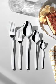 Sahra Plain 30 Piece Boxed Cutlery Set for 6 People