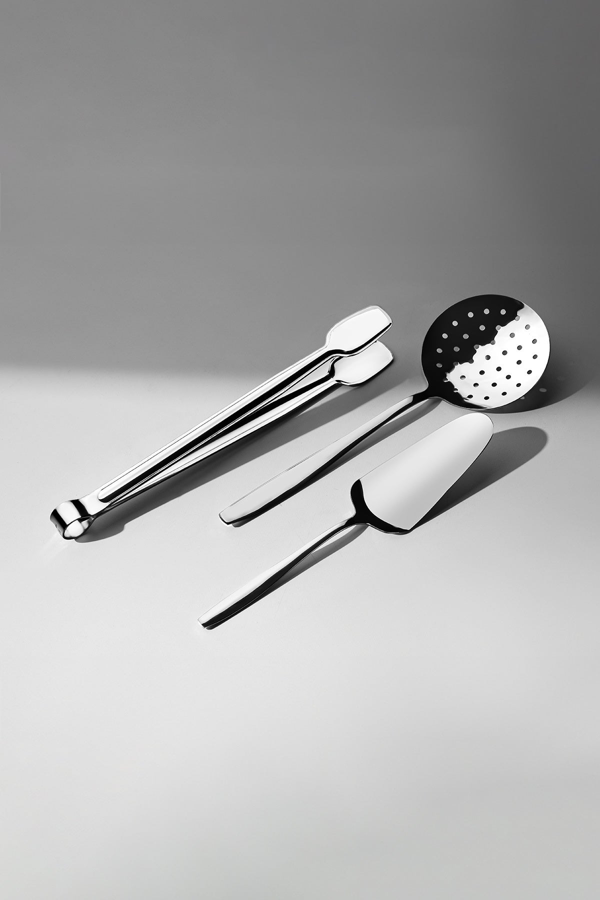 Sahra Simple 6 Piece Stainless Steel Serving Set