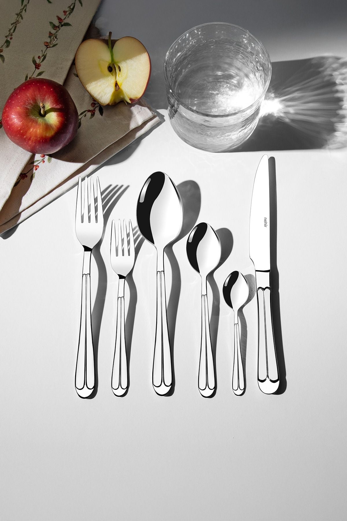 Saray Plain 36 Piece Boxed Cutlery Set for 6 People