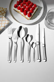 Saray Satin 12 Person 84 Piece Boxed Cutlery Set