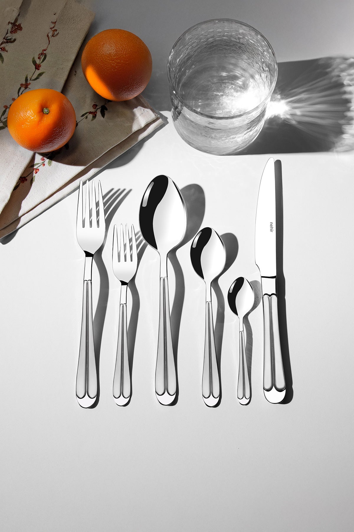 Saray Saten 6 Kişilik 36 Parça Kutulu Çatal Kaşık Bıçak Takımı