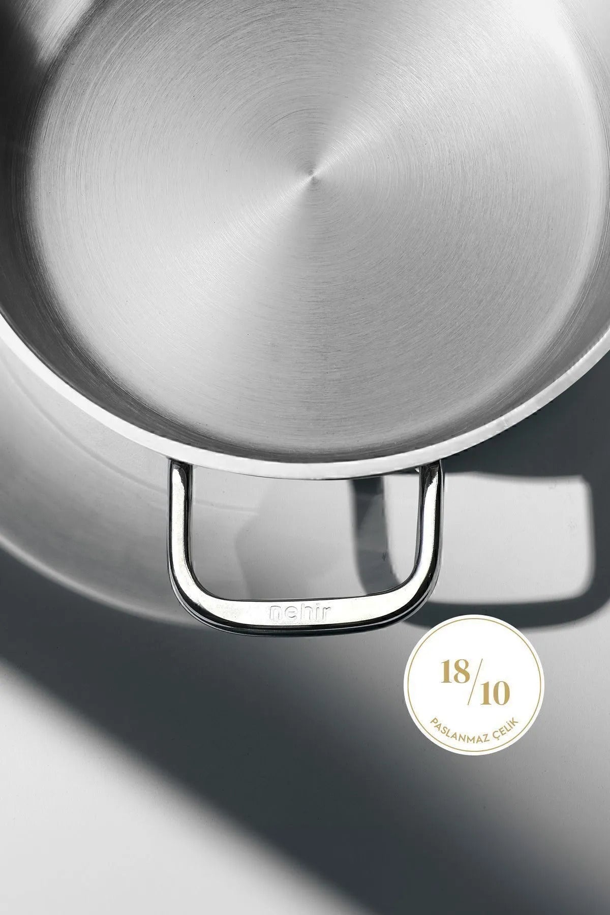 Silver 4 Parça Paslanmaz Çelik Sahan Seti (18-20 cm)