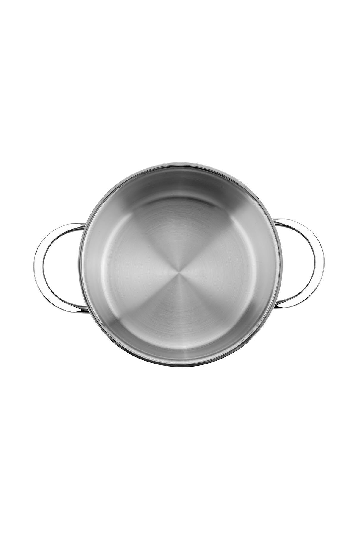 Silver 6 Piece Stainless Steel Mini Cookware Set (12-14-16 cm)