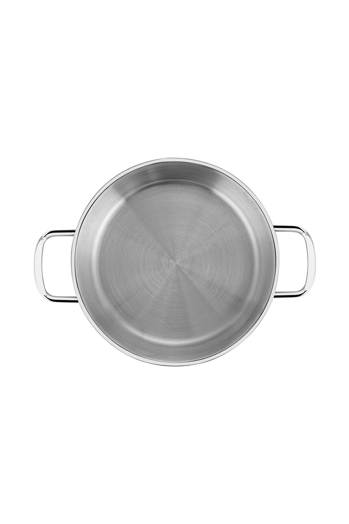 Silver Steel 3 Piece Italian Omelette Pan Set (16-18-20 cm)