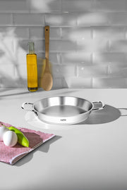 Silver Çelik İtalyan Omlet Sahan 18 cm Kapaksız
