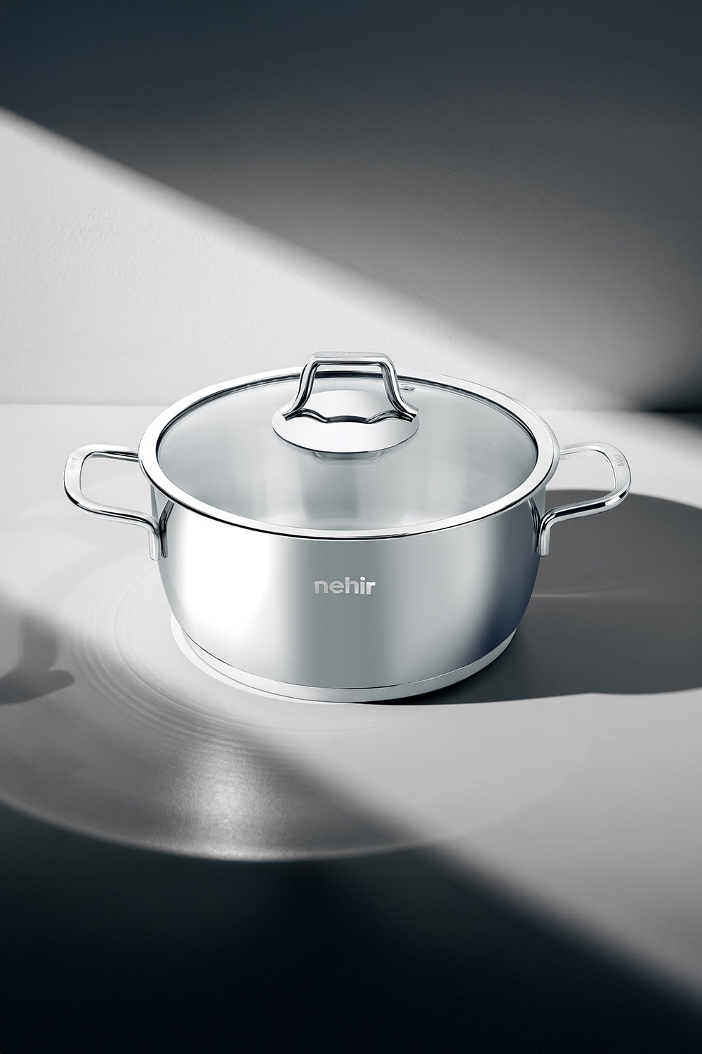 Silver Classic 8 Piece Stainless Steel Cookware Set