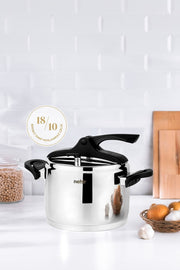 Silver Trend Stainless Steel 8 Liter Pressure Cooker