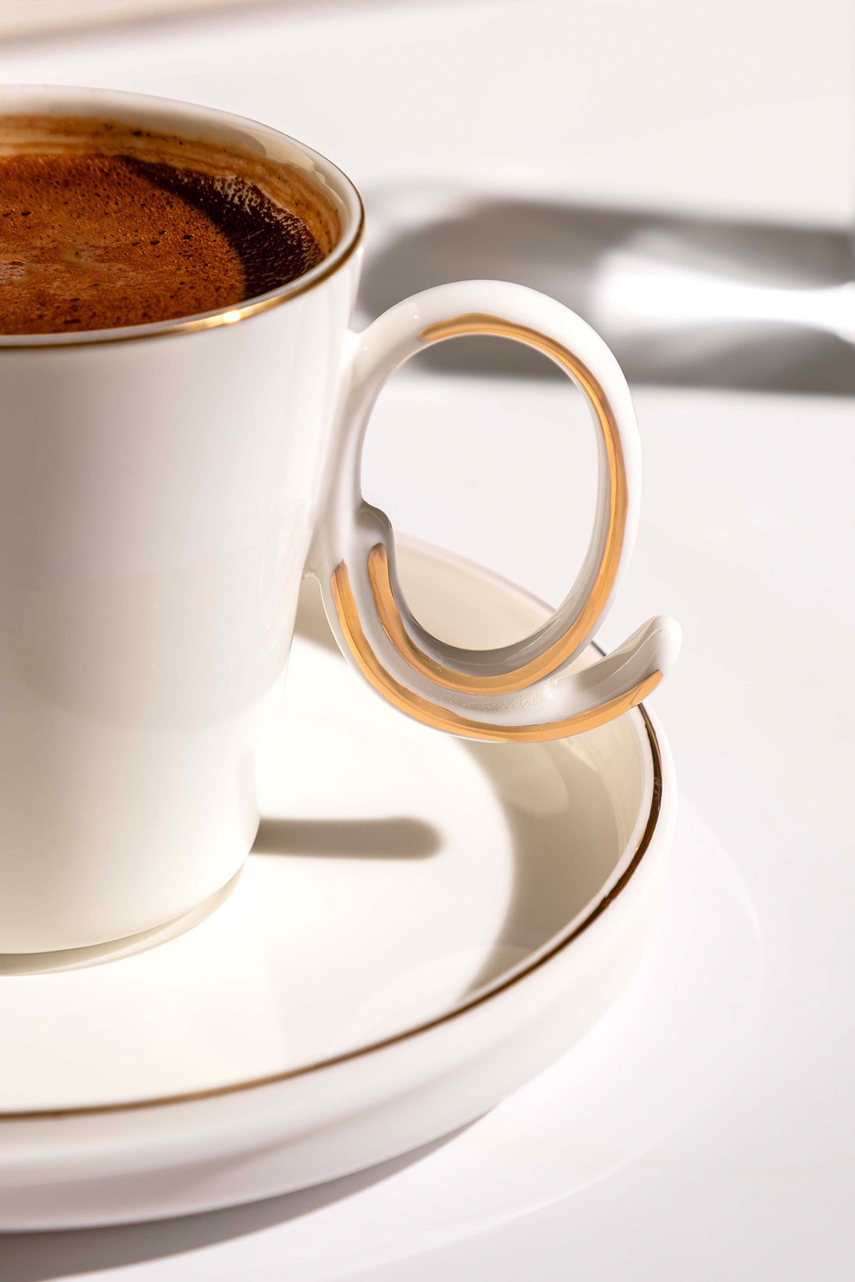 Stella 12 Piece Porcelain Coffee Cup Set for 6 People