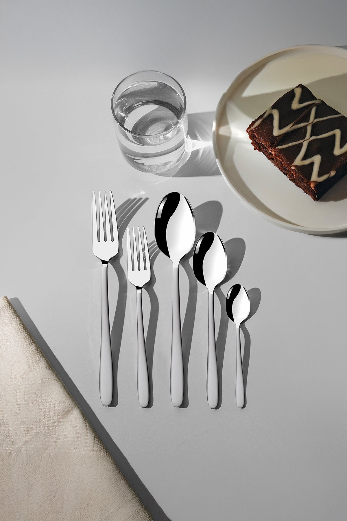 Sultan Saten 12 Kişilik 60 Parça Kutulu Çatal Kaşık Takımı