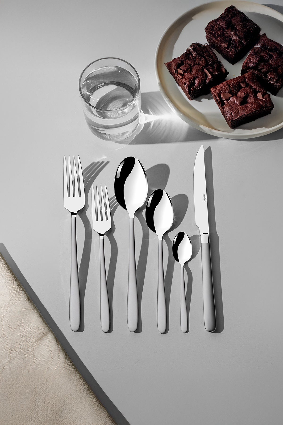 Sultan Saten 12 Kişilik 72 Parça Kutulu Çatal Kaşık Bıçak Takımı