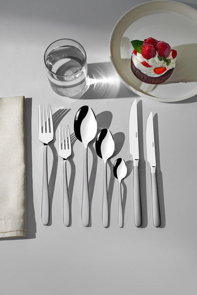 Sultan Satin 12 Person 89 Piece Boxed Cutlery Set 