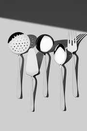 Sultan Saten 5 Parça Paslanmaz Çelik Servis Takımı