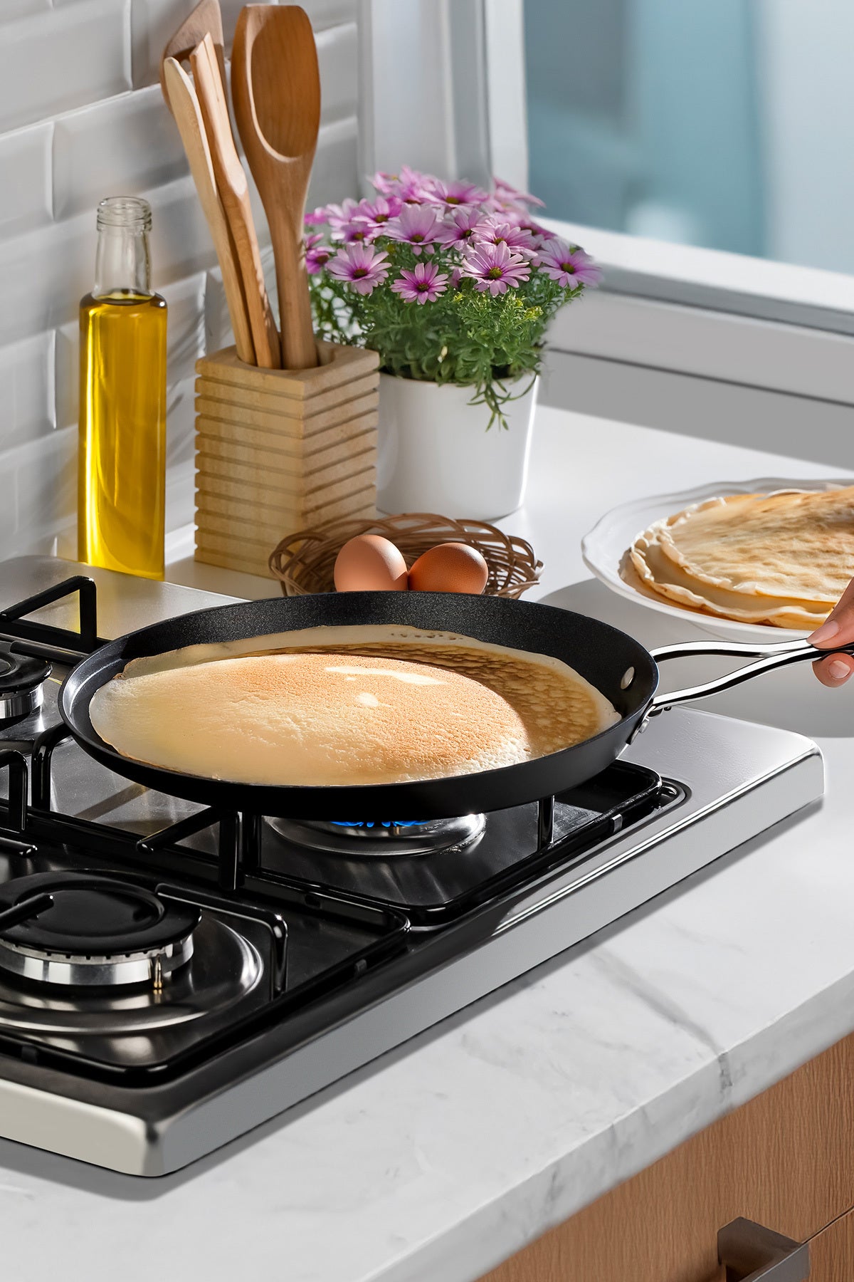 Titanium Black 28 cm Crepe Pan