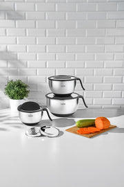 Tokyo Saten 12 Parça Saklama ve Karıştırma Kabı