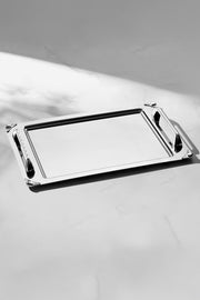 Vega Satin 2-Piece Steel Tray Set